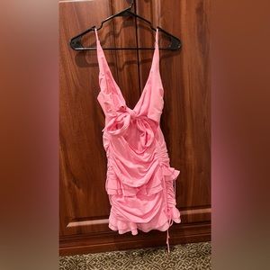 Tiger Mist Women Pink ties dress -Size S